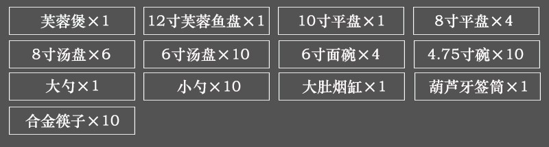 景德鎮高檔陶瓷餐具（60頭青釉芙蓉）(圖2)